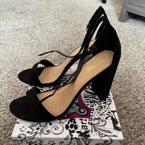 Brash Suede Dress Sandals